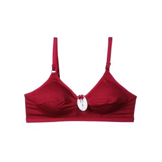 Non-Padded Plain Cotton Knit Bra