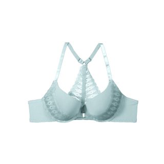 Front Open Light Padded Racerback Bra Set